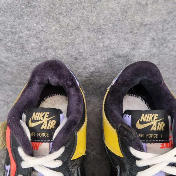 Nike Shoes Womens 5 Casual Sneakers AF1 Air Force 1 Shadow Dark Sulfur Trainers - Picture 4 of 14